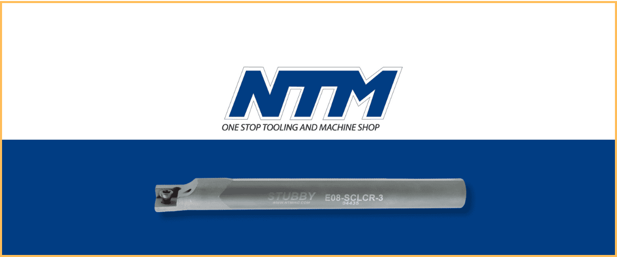 Ntm Logo And Stubby Carbide Boring Bar
