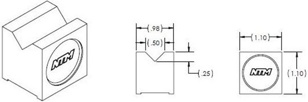 V Block 1 Inch 1 - Ntm Inc.
